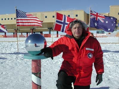 Jake at the South Pole 2001