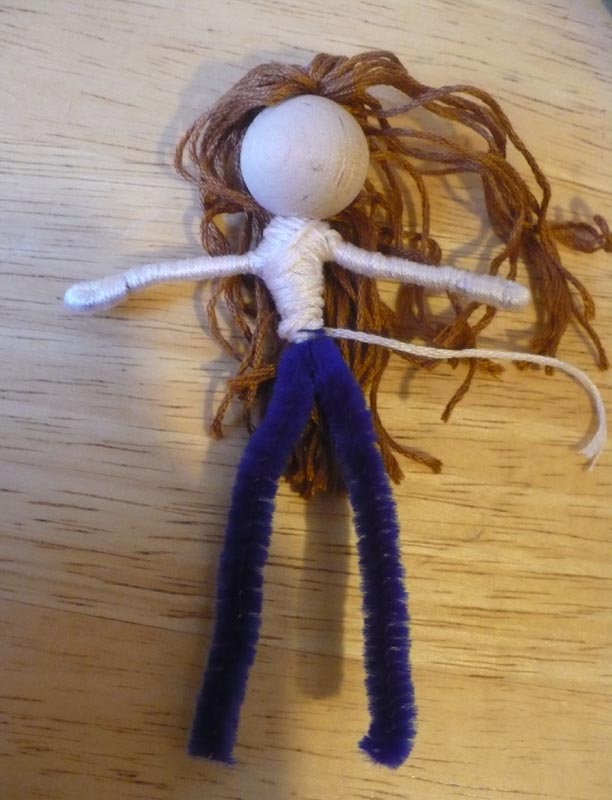 wooden bendy dolls