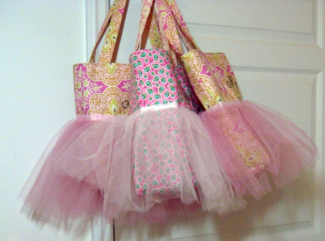 ballerina shoes in a bag