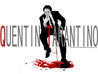 foto del sanfriento Quentin Tarantino
