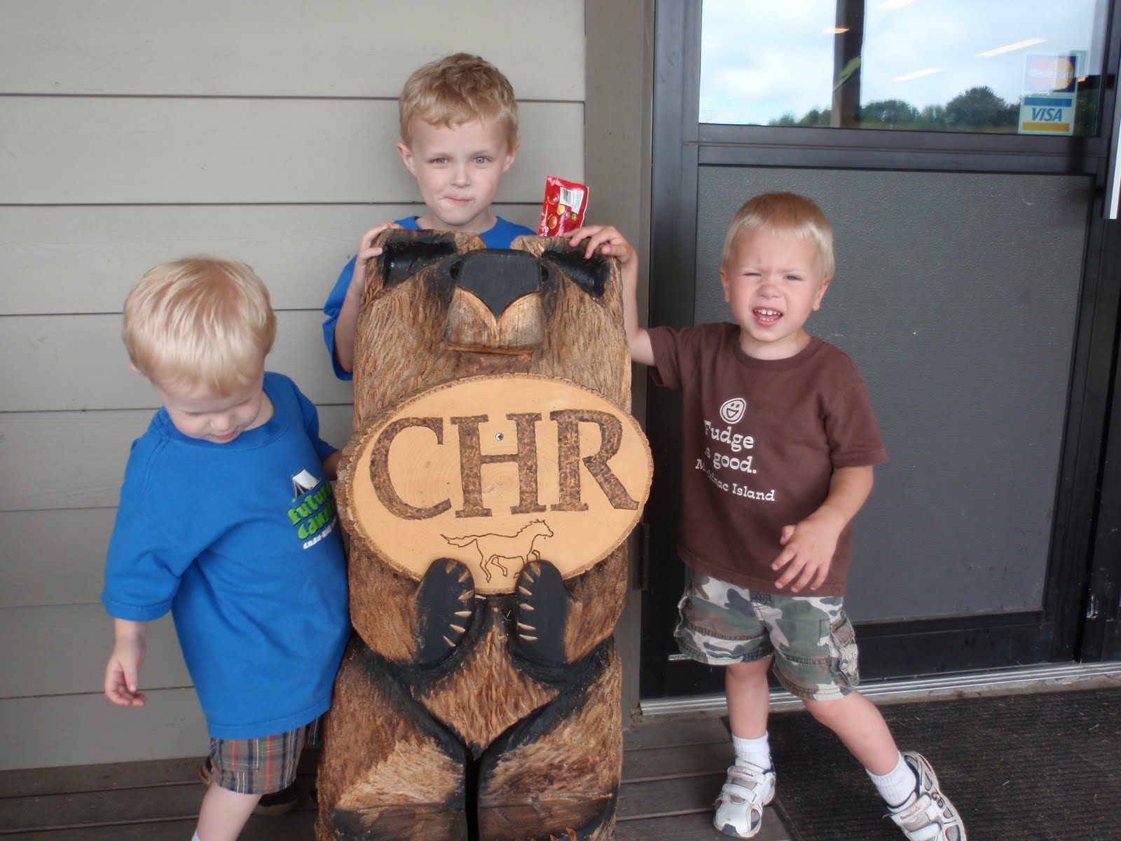 Our newest addition...Evan!!! CRAN HILL RANCH CAMPING