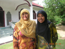 with my mom