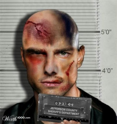 Tom-Cruise,Photoshopped Celebrity Mugshots