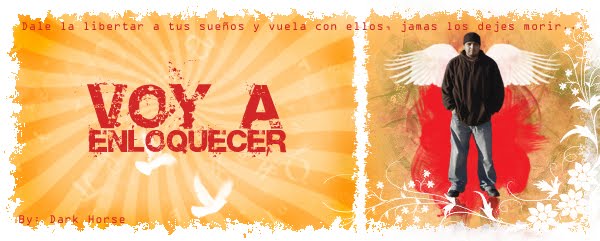 VOY A ENLOQUECER