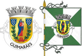 Brasão e bandeira/ Coat of arms and city flag