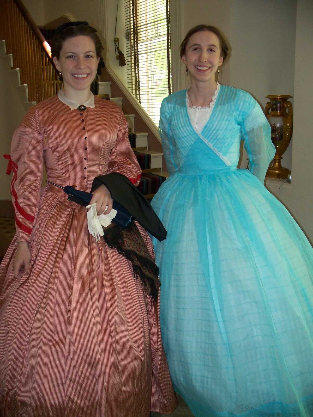 Couture Historique: 1860s Sheer Dress Reproduction