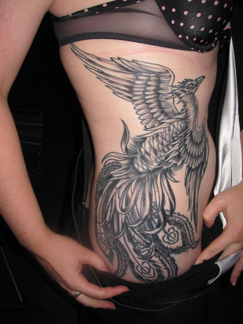 Cool Phoenix Tattoos On Women Picture 1