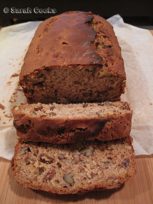 Sarah Cooks Nigella Lawson's Banana Bread
