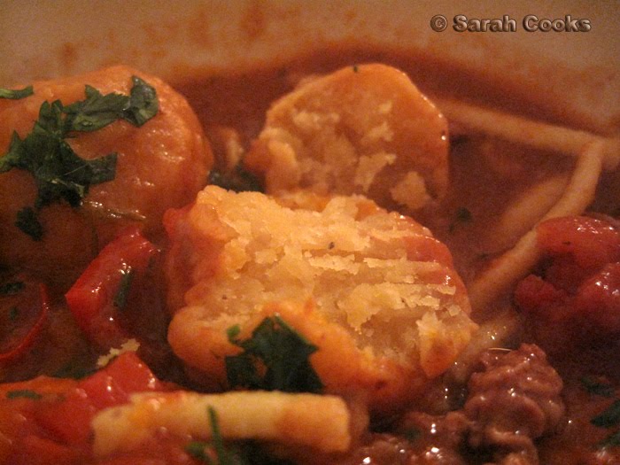 Sarah Cooks Beef Stew with Jamie Oliver's Dumplings