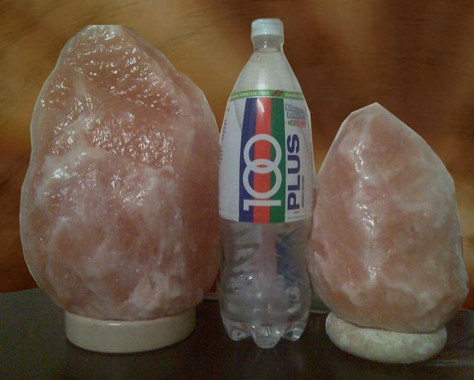LAMPU GARAM ( salt lamp ) -