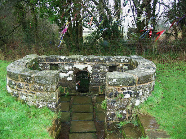 St Anne's well, Trellech from the field