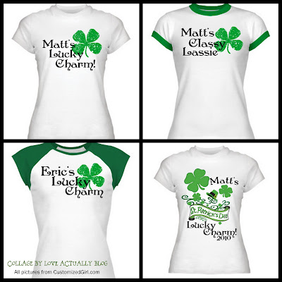 Love, Actually: Customized St. Patrick's Day Clothing
