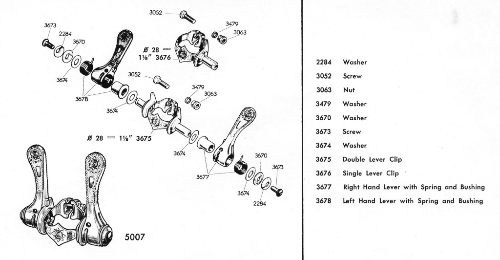 Sportif Bicycle Simplex Retro friction Shifters Part 1