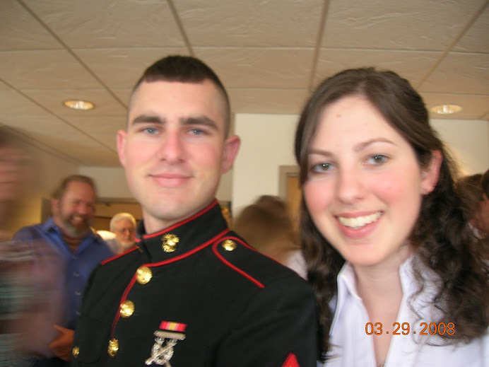 My Marine Thomas and his sister Brianna