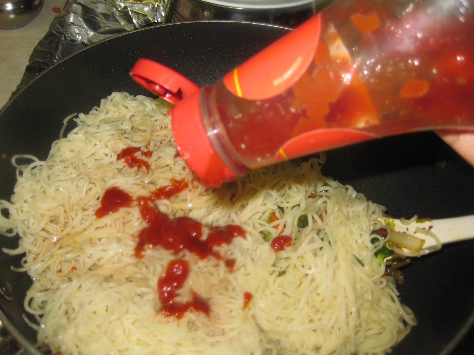 Divya's Recipes Indo Chinese Veg And Egg Noodles