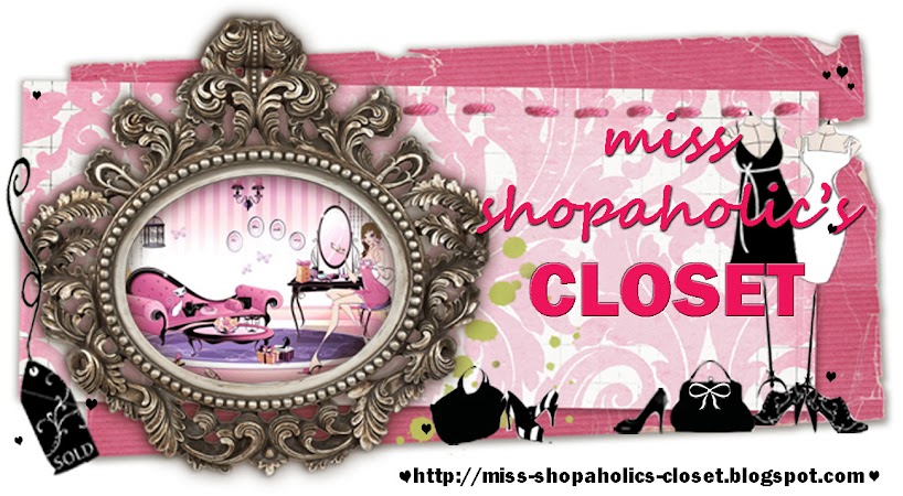 miss shopaholic's closet - malaysia's online blogshop