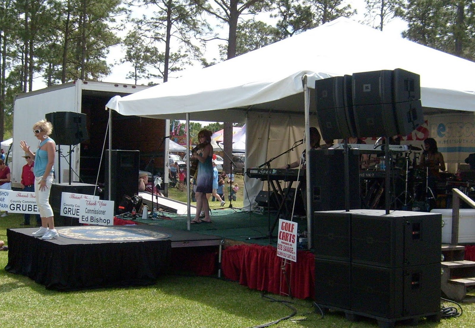 The Backroad Gypsies Strawberry Festival in Loxley, Alabama
