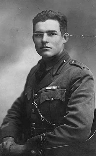 El joven Ernest Hemingway