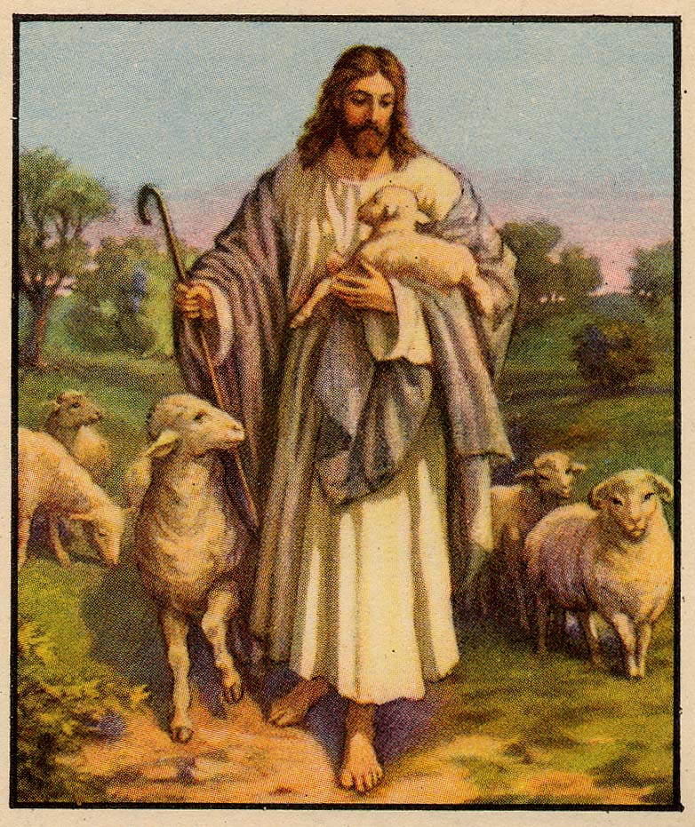 clipart jesus and the lost sheep - photo #41