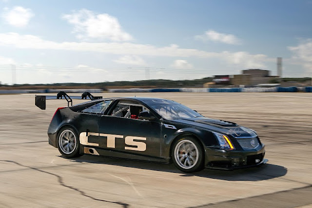 2011 cadillac cts v coupe racer scca front side view 2011 Cadillac CTS V Coupe Racer SCCA