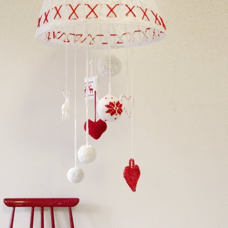 Yarning Made Christmas mobile 2010