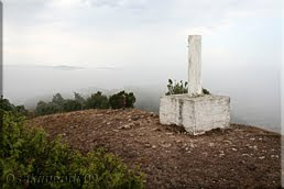 Vértice y buzón en la cima de Olvedo
