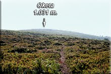 Loma cimera de Oketa