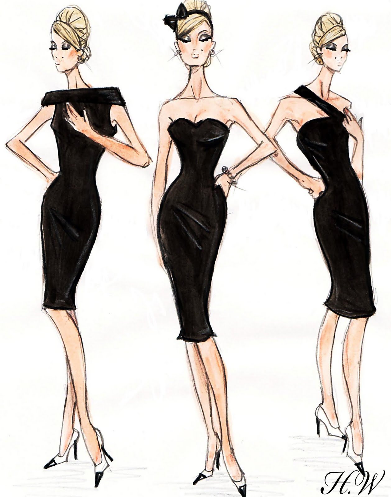 Hayden Williams Fashion Illustrations September 2010