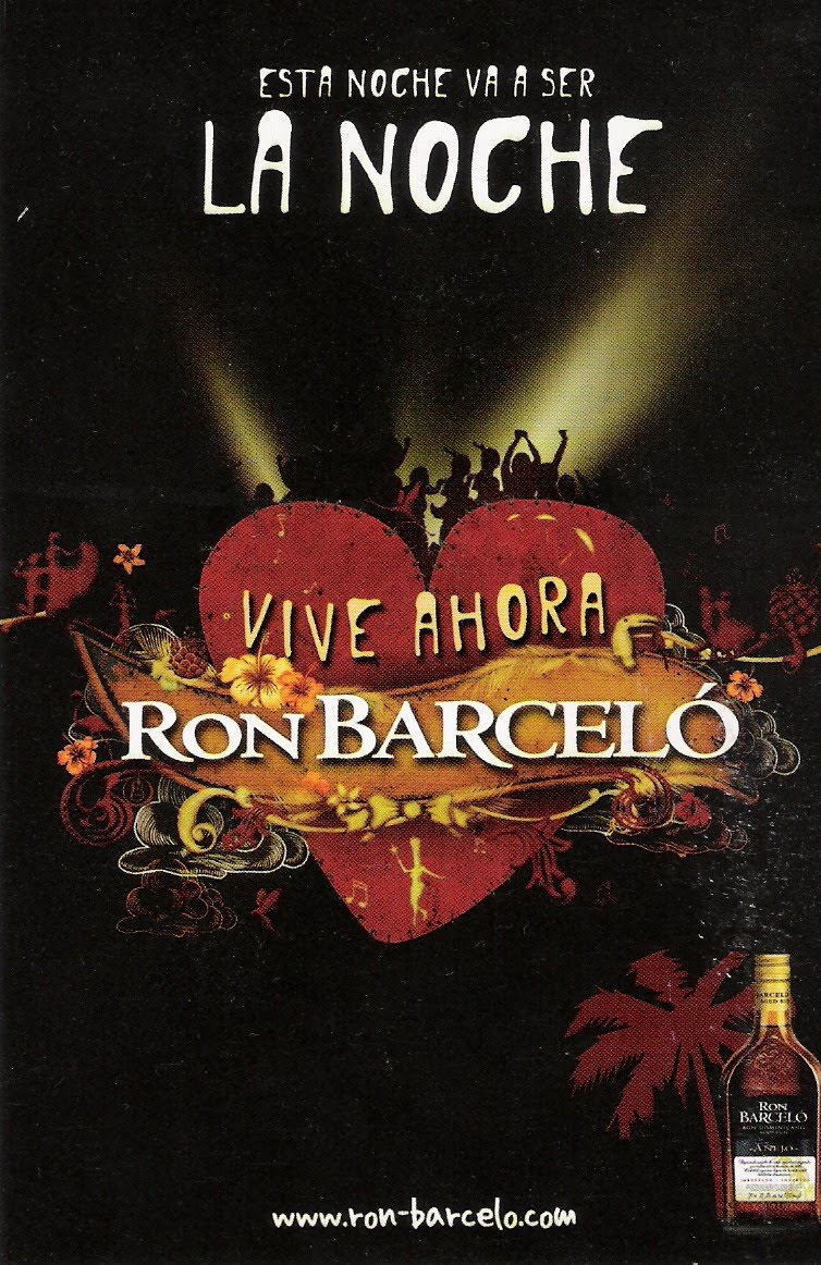 Promoción de Ron Barceló.