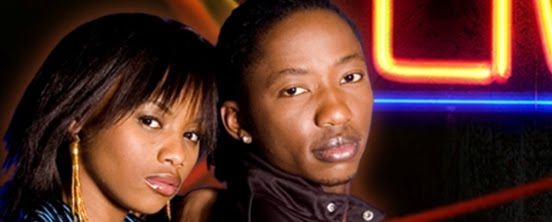 Andile Ncube and lady friend