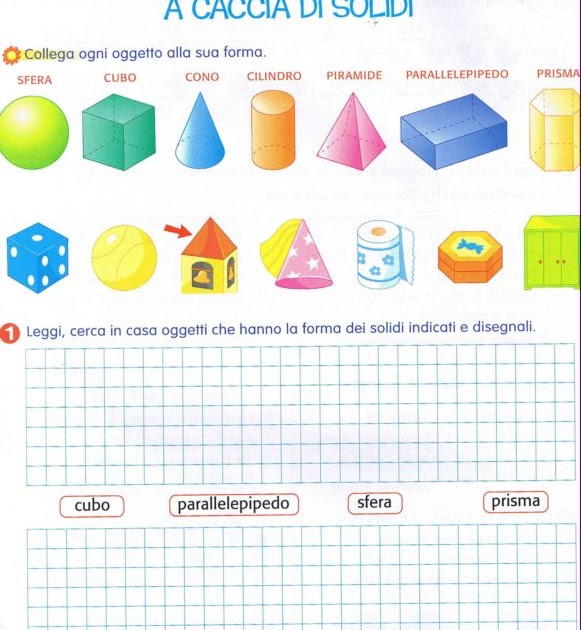 I Solidi Geometrici: Esercizi per la Scuola Primaria