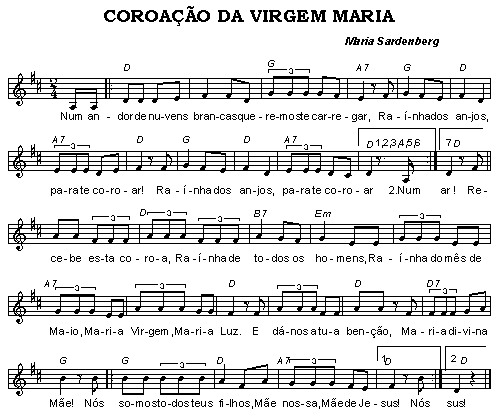 Bbw coroas sex Cantos para coroar maria
