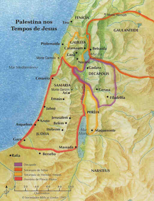 Catequese Casa Forte A PALESTINA NO TEMPO DE JESUS Catequese Casa Forte A PALESTINA NO TEMPO DE JESUS