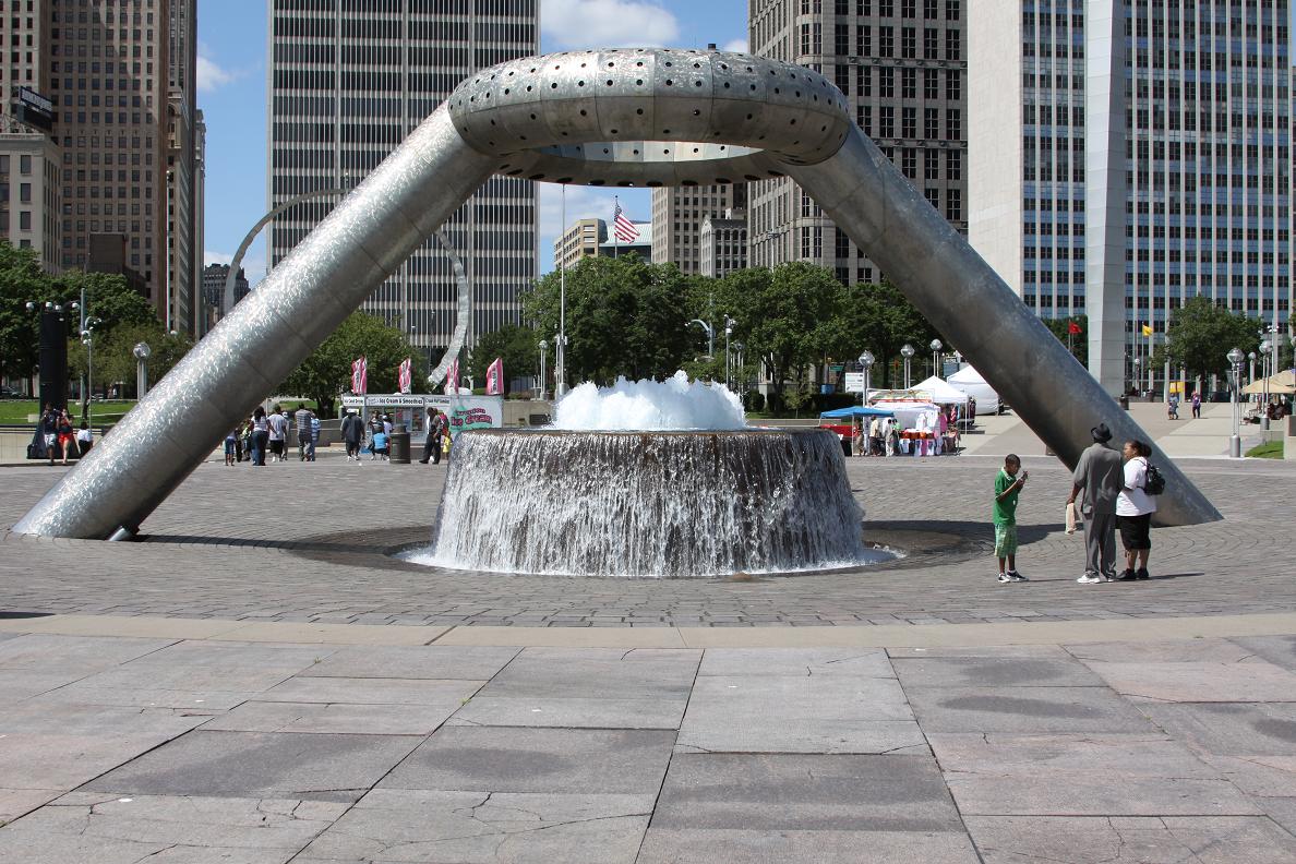 Michigan Exposures The Horace Dodge Fountain