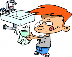 washing hands schools clipart boy lots bigfork maintenance department water because