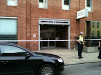 Bomb scare at the Passport Office on Molesworth Street, Dublin 2