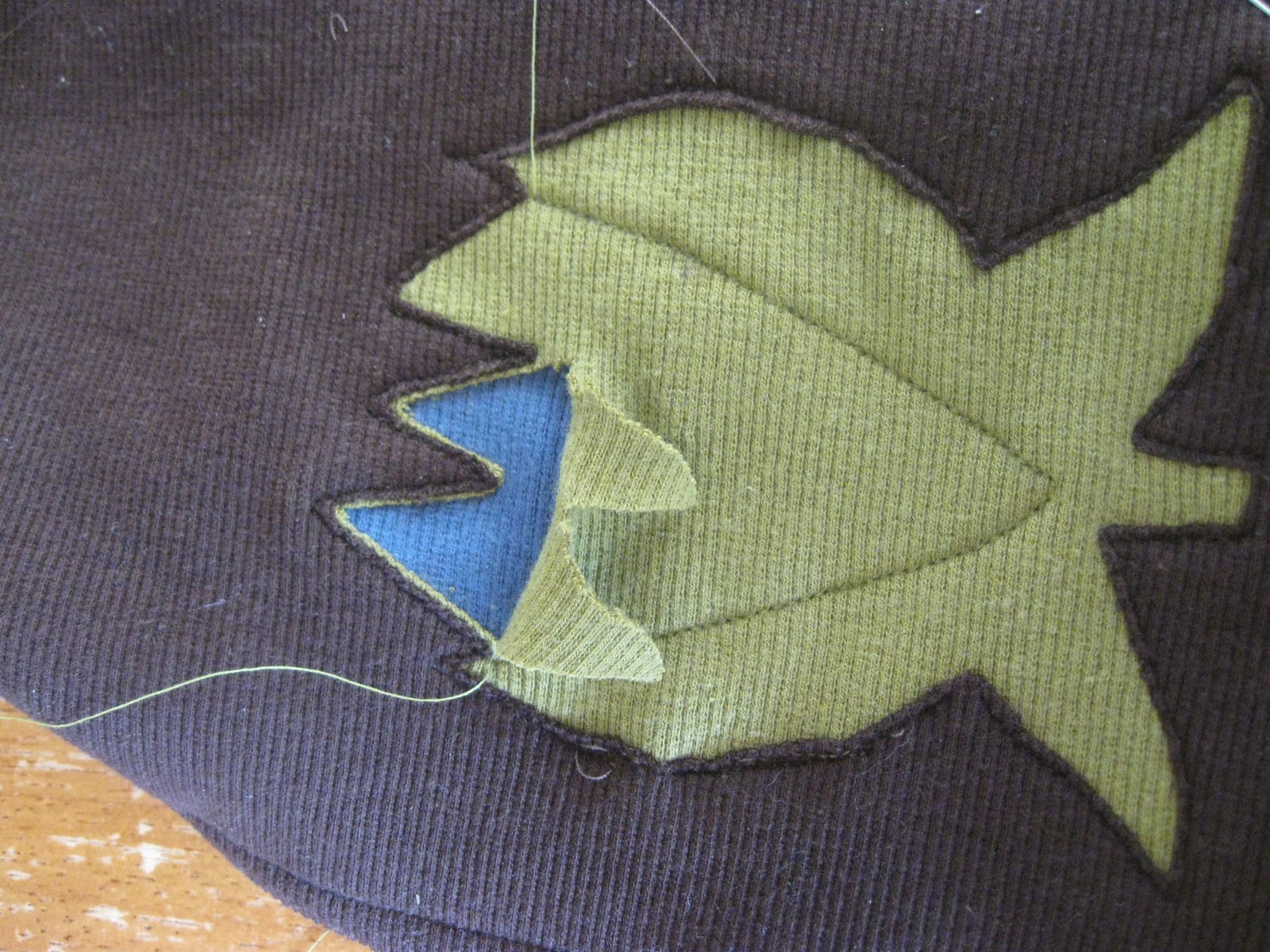 Applique Knit Scarf Skip To My Lou