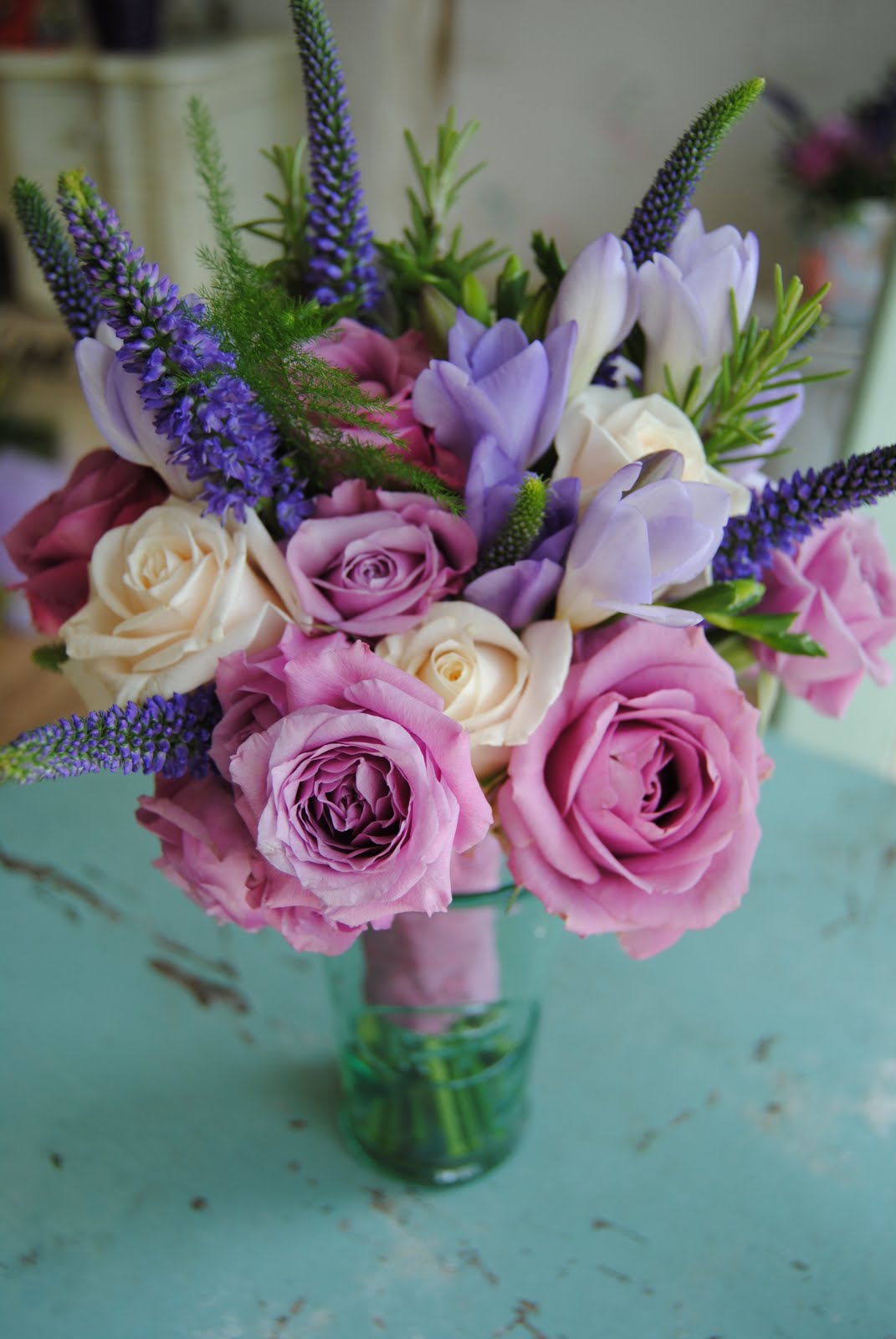 Ultraviolet Floral Design: Michelle's Wedding Bouquets