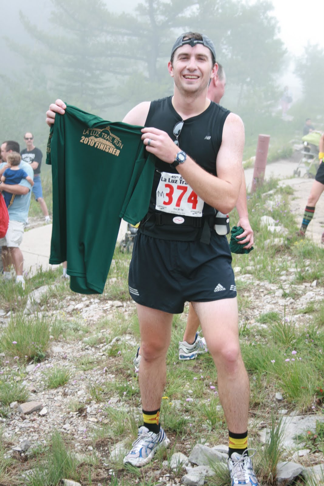 medium kind of tri guy La Luz Trail Run