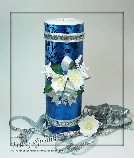 True's Gift's From the Heart My decorated Candle for Really Reasonable