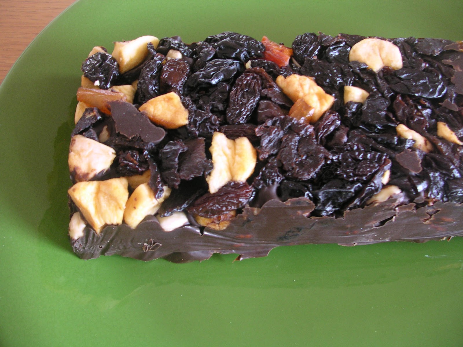 Magali March Chocolate Dried Fruit Log