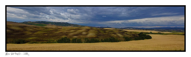 Panoramica con Volterra sullo sfondo