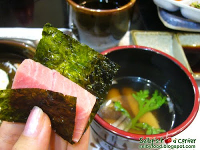 Selby's Food Corner: Chung Hae - Sashimi & Sushi