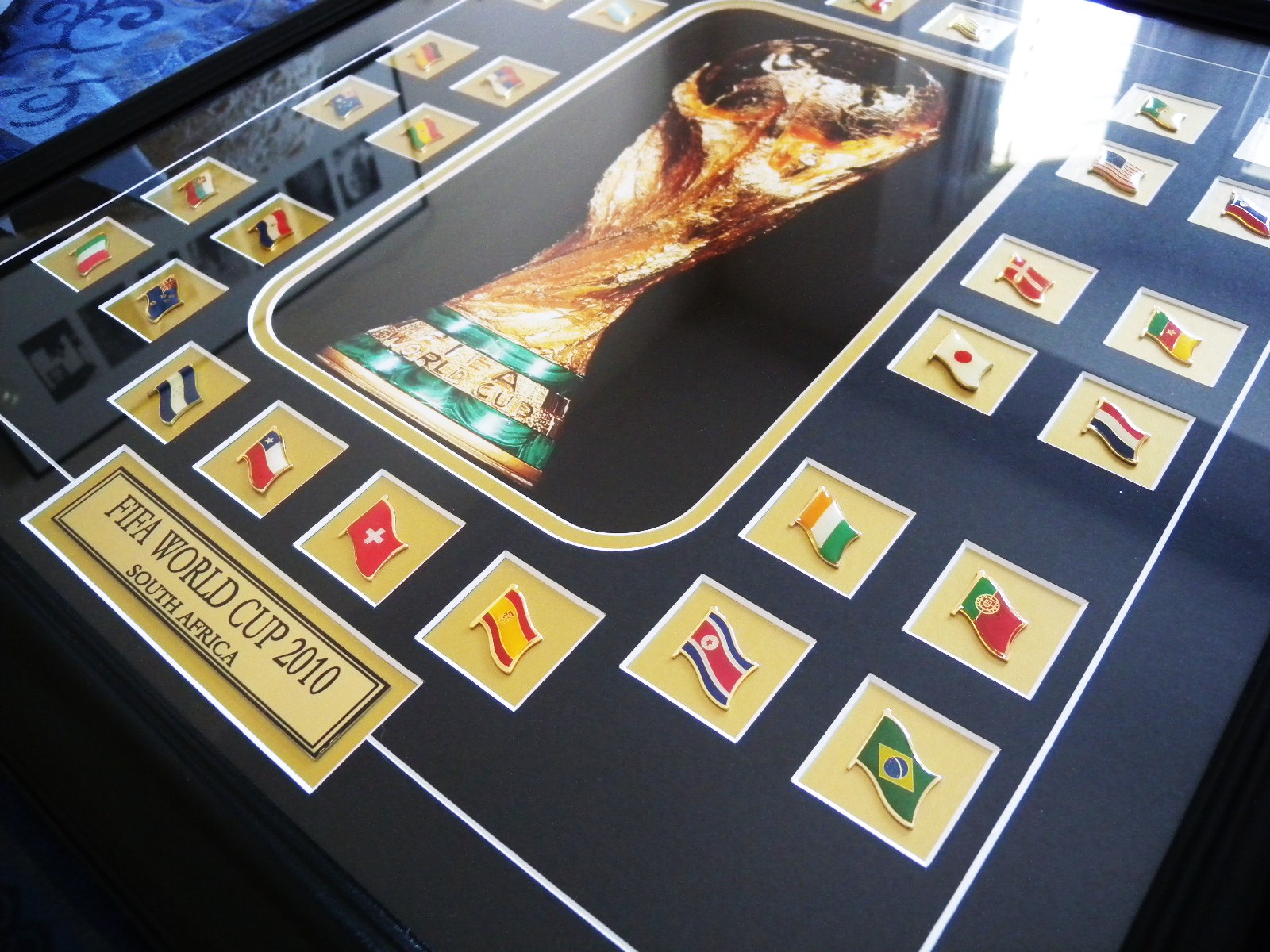 Friday Sports Memorabilia Exquisite FIFA WORLD CUP 2010 Framed Art