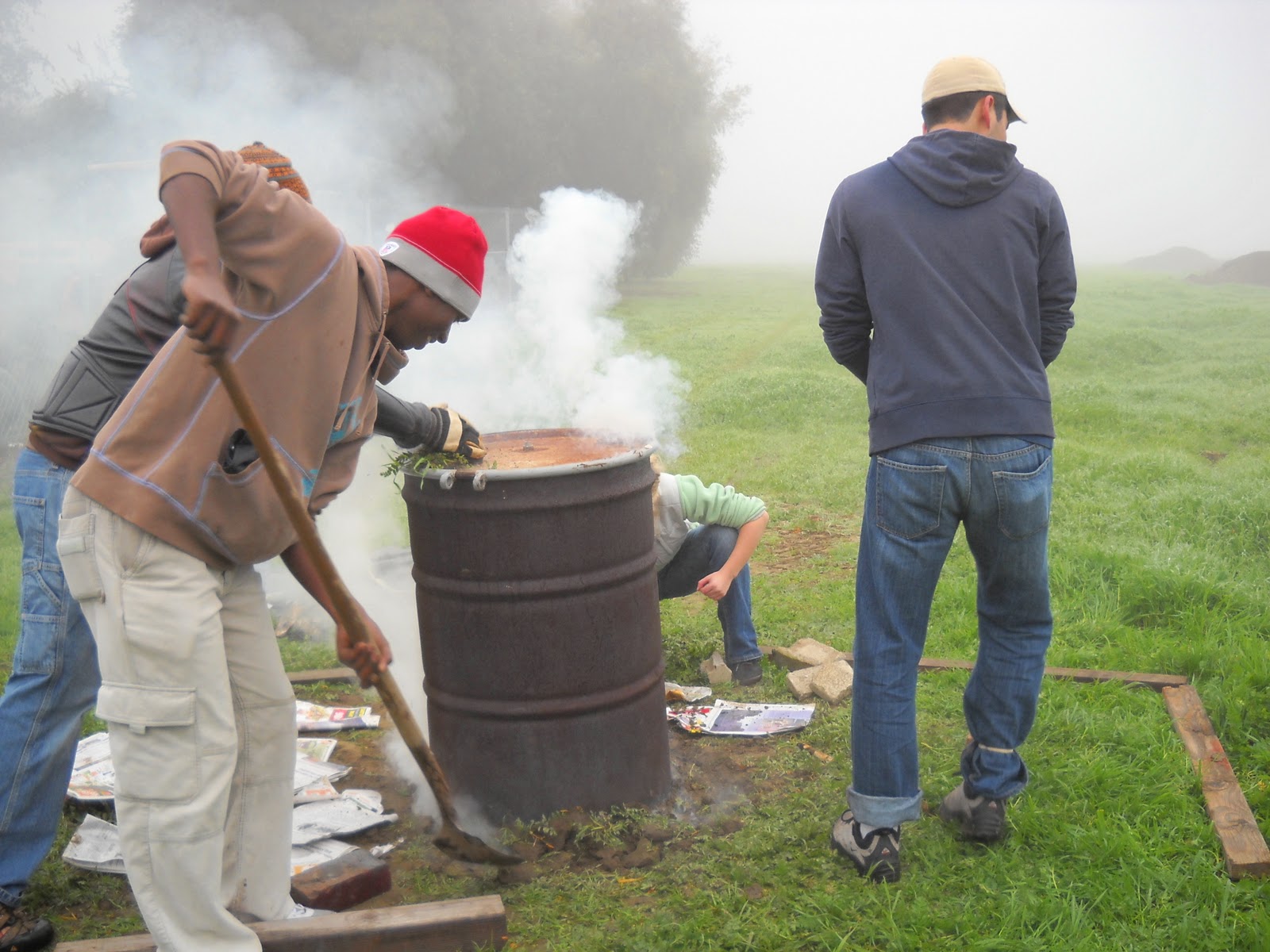 In the Lab and from the Field: UC Davis D-Lab: Making Charcoal from ...