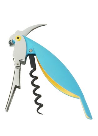 Kiwi S Angels Parrot Bottle Opener By Alessi Parrot Bottle Opener By Alessi