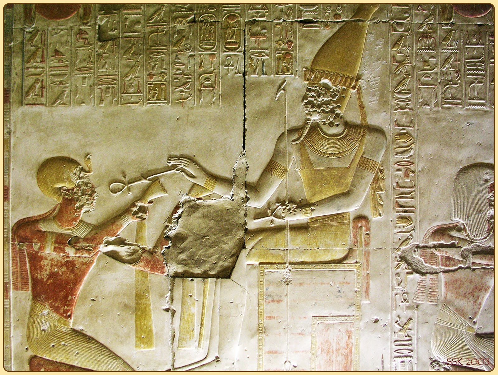 Фараон древний Египет анх