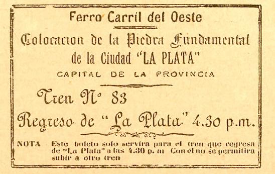 Misterios de la Ciudad de La Plata: El sabotaje de la fundación de La Plata