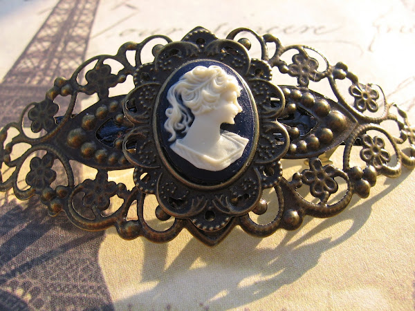 Victorian barrette
