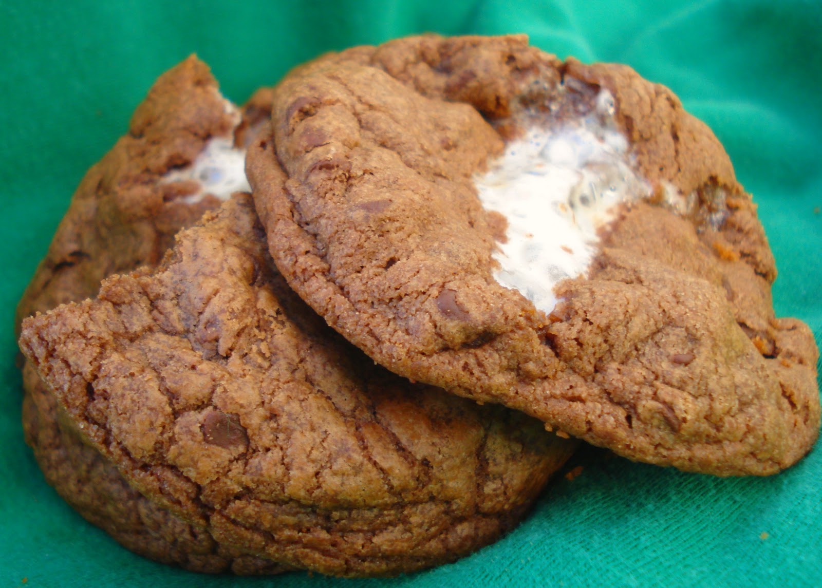 Chocolate Marshmallow Cookies